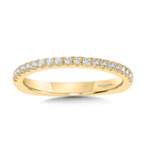 Straight Diamond Wedding Band